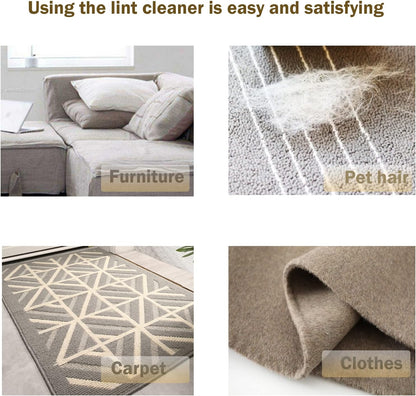 Lint Cleaner Pro - Lint Remover Cleaner - Portable Lint Remover, Pet Hair Remover Hairball Quick Epilator Shaver for Removing Dust and Pet Hair from Clothing Sofa Blanket Stair Carpets