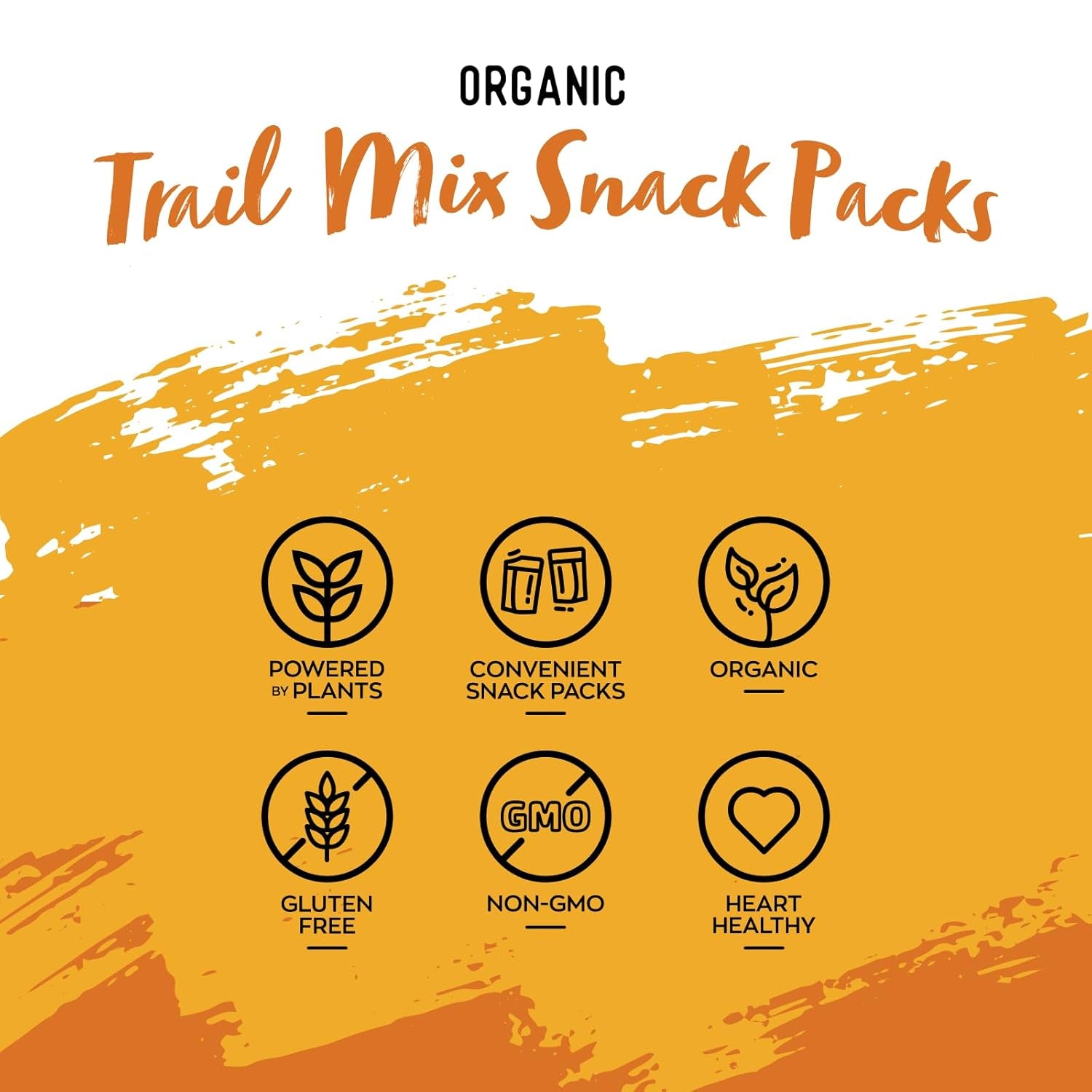 Organic Trail Mix Snack, Multi Pack 28.8 Oz - 24 Individual Servings (Pack of 3)