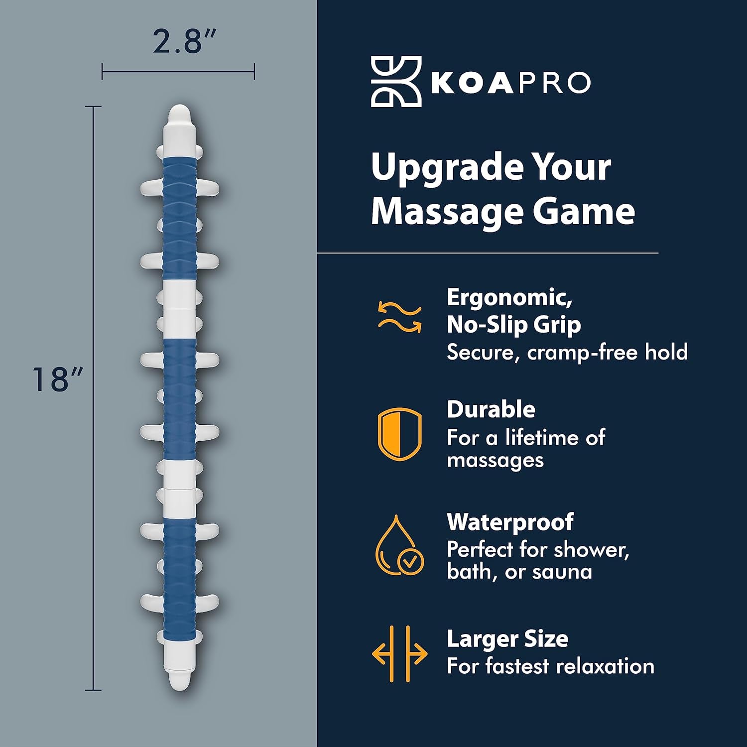 PRO Facia Blaster Tool for Cellulite - Full Body Back and Neck Massager for Pain Relief, Deep Tissue Muscle Massage for Legs, Trigger Points, Myofascial and Fascia Release Tool Alleviates Tension