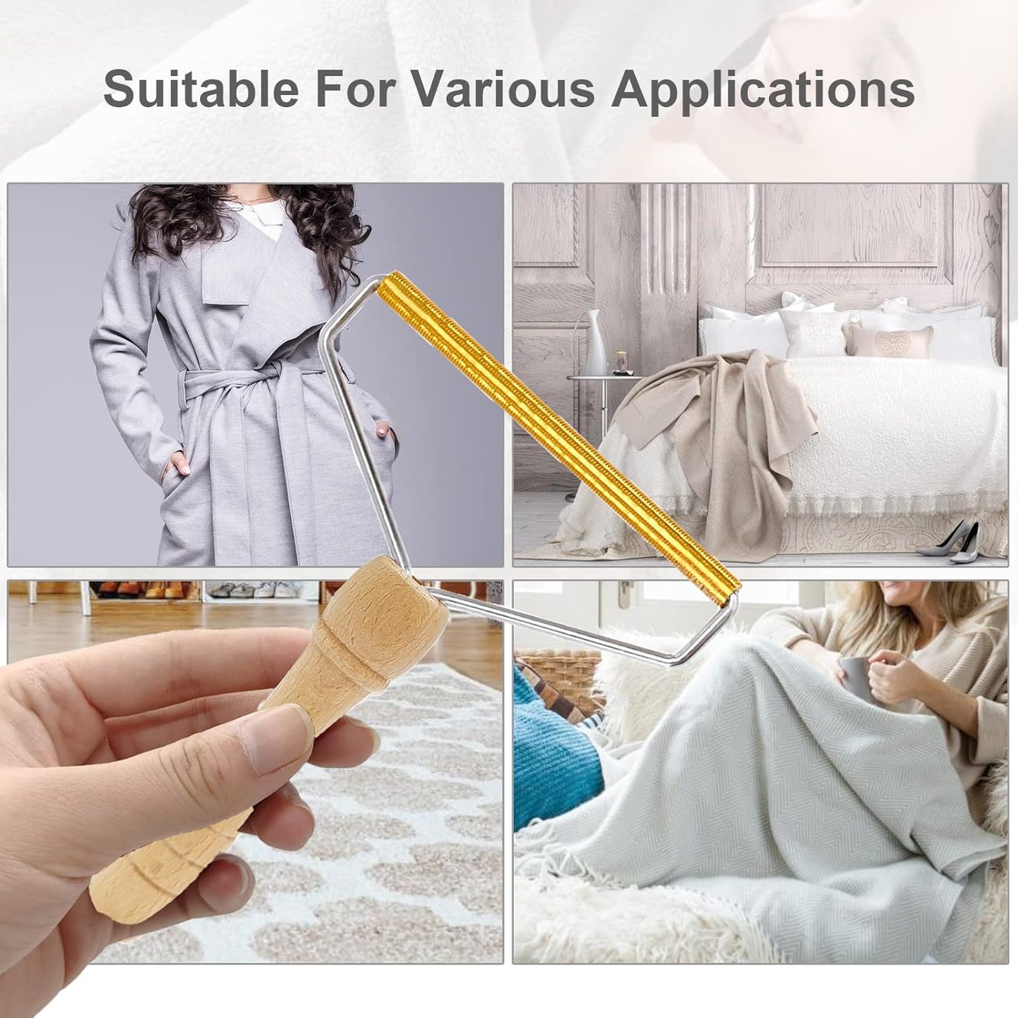 Lint Cleaner Pro - Lint Remover Cleaner - Portable Lint Remover, Pet Hair Remover Hairball Quick Epilator Shaver for Removing Dust and Pet Hair from Clothing Sofa Blanket Stair Carpets