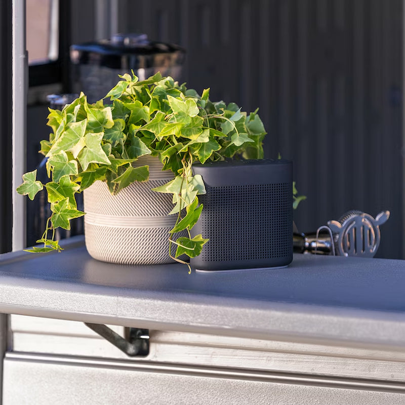 8-Ft X 7-Ft Outdoor Entertainment Cabana Bar Gray Lean-To Resin Storage Shed