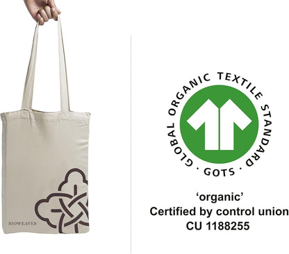 100% Organic Cotton 1 Fitted Sheet Queen Size Only | 300 Thread Count Sateen Weave GOTS Certified with Deep Pocket - Sand