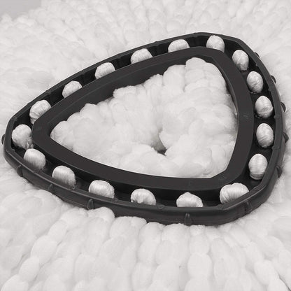 4 Pack Mop Head Replacement Compatible with Ocedar Mop Refills Easywring Spin Mop Refills Microfiber Mop Replacement Head