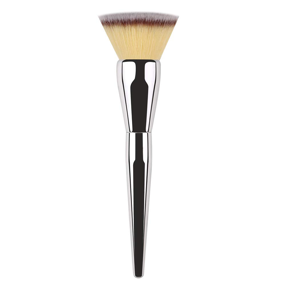 Flat Top Foundation Brush, Large Powder Brush Premium Durable Kabuki Makeup Brush Perfect for Blending Liquid,Cream and Flawless Powder,Buffing, Blending,Concealer