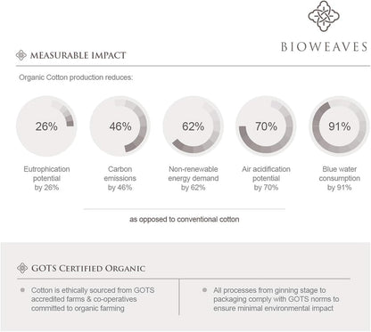 100% Organic Cotton 1 Fitted Sheet Queen Size Only | 300 Thread Count Sateen Weave GOTS Certified with Deep Pocket - Sand